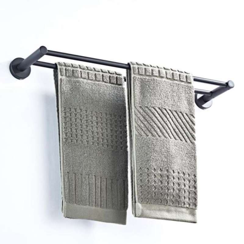 Jual Wall Mounted Towel Rack Bathroom Hotel Holder Storage Shelf With Screws Online Desember 2020 Blibli