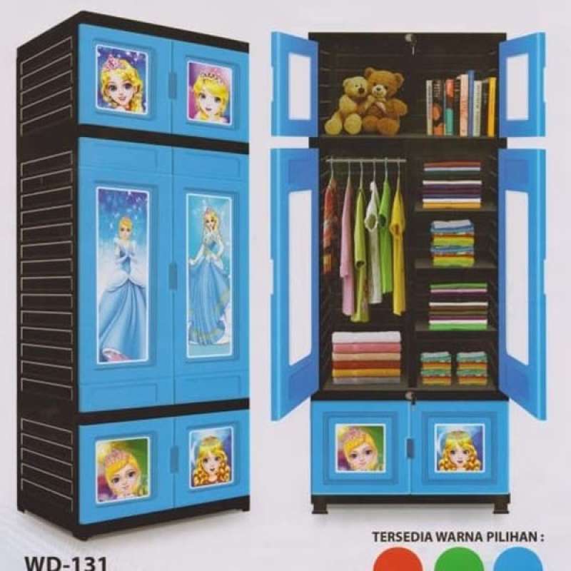 Promo Lemari Plastik Karakter Anak Tinggi | 131 di Seller Jeimart Furniture - Kota Jakarta Barat, DKI Jakarta | Blibli