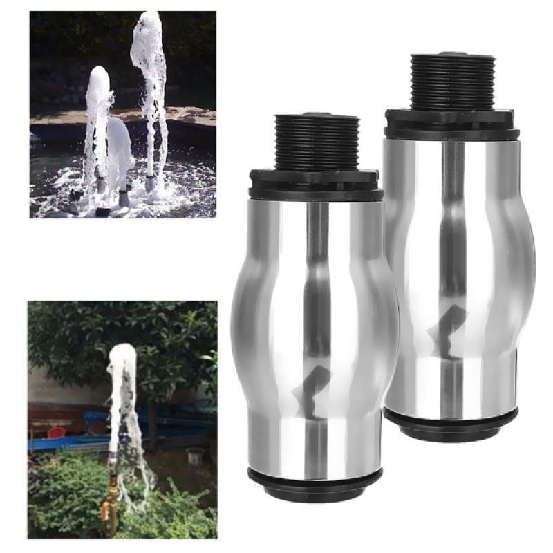 1"DN25 Stainless Steel Foam Jet Water Fountain Nozzle Spray Sprinkler Head