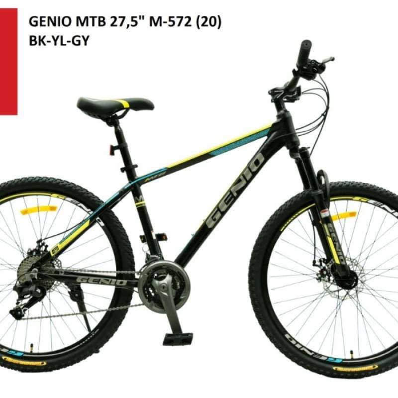 Promo Genio M 572 Sepeda MTB 27.5 di Seller Venuss cellular - Kab. Bekasi,  Jawa Barat | Blibli