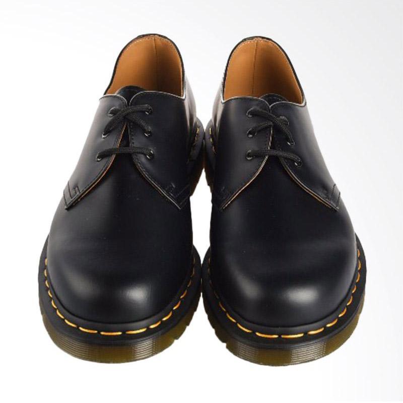 Jual Dr. Martens Core 1461 Black Smooth Sepatu Boot Pria 10085001
