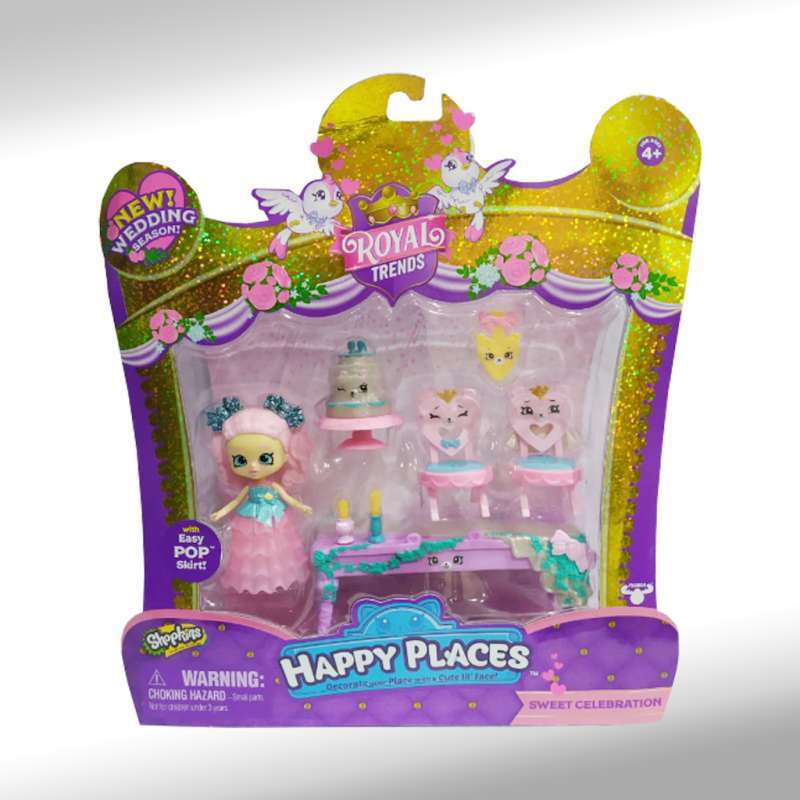Jual Shopkins Happy Places Royal Trends Sweet Celebration Online April 2021 Blibli The first wave of season eight was released on june 1st, 2017. shopkins happy places royal trends sweet celebration