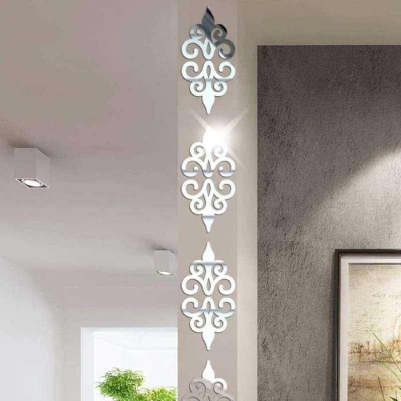 Jual Stiker Dinding Cermin Dekorasi Rumah Akrilik Mirror Modern 10pcs 010 Silver Di Seller Minami Shop Kota Bekasi Jawa Barat Blibli