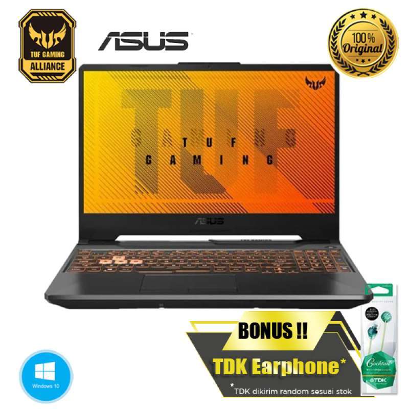 Jual Notebook Asus Tuf Fx506lh I565b6t I5 10300h Gtx1650 8gb 512gb Win10 Online Desember 2020 Blibli