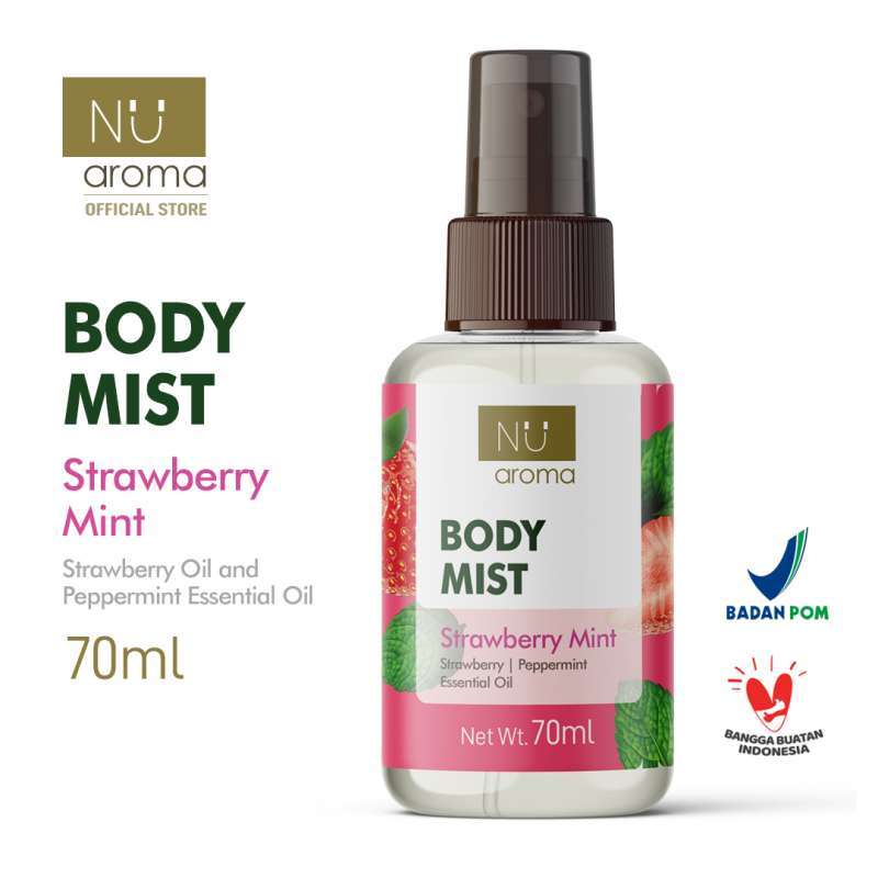 Nu Aroma Body Mist Strawberry Mint