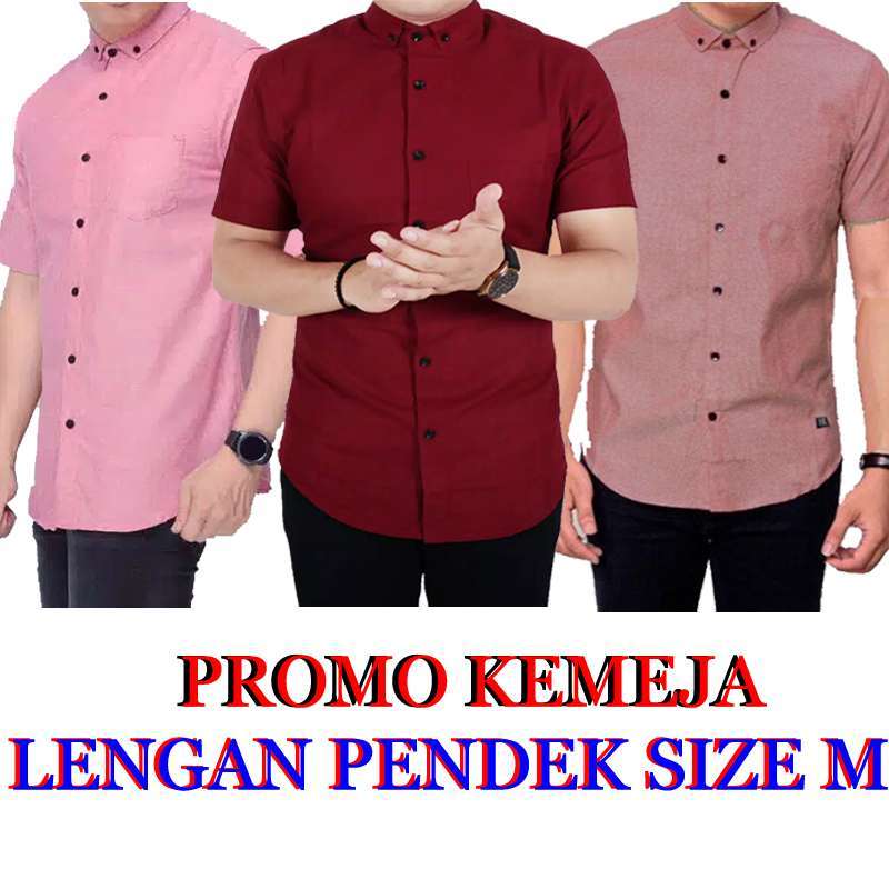 Promo Kemeja Pria Lengan Pendek Zahra Termurah Kusus Size M Di Seller Zahra Fashion Kab Pekalongan Jawa Tengah Blibli