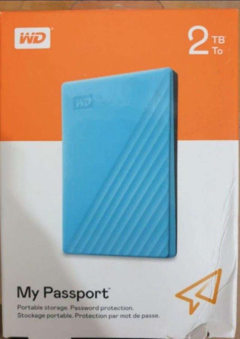 Jual Hdd Eksternal Wd My Passport 2tb Harddisk Laptop External Wd 2tb Resmi Online November 2020 Blibli Com