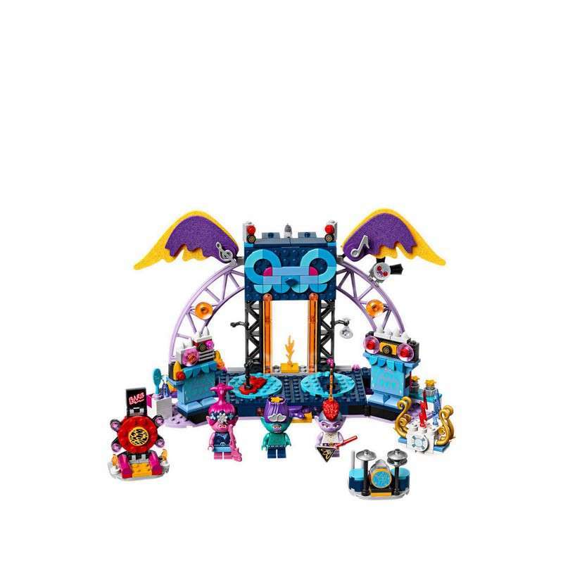 Trolls volcano rock lego sales