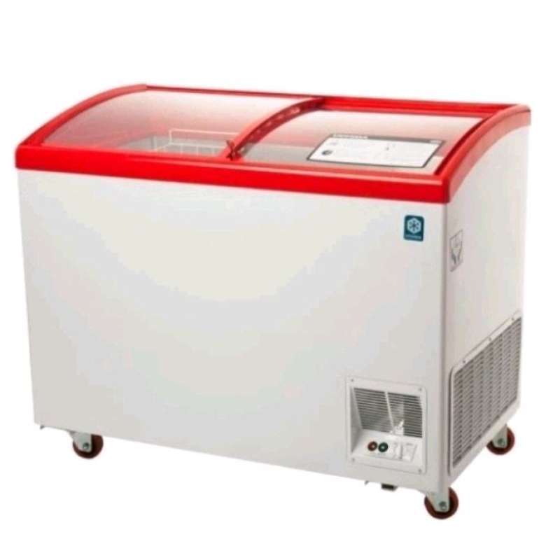 Jual Chest Freezer Sliding Glass Maspion Ufh-200c Cooler Box 200