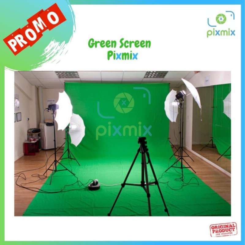 Jual Kain Background Green Screen 2 4x5m Murah Mei 2021 Blibli