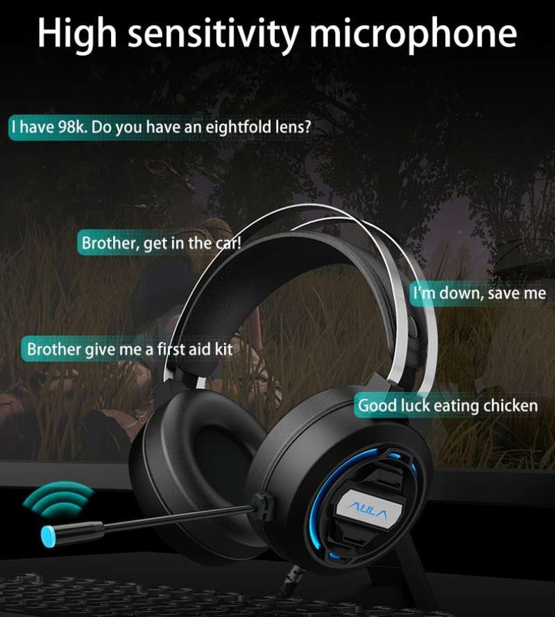 Jual Headset Gaming Aula S603 7 Colours Breathing Online Desember 2020 Blibli