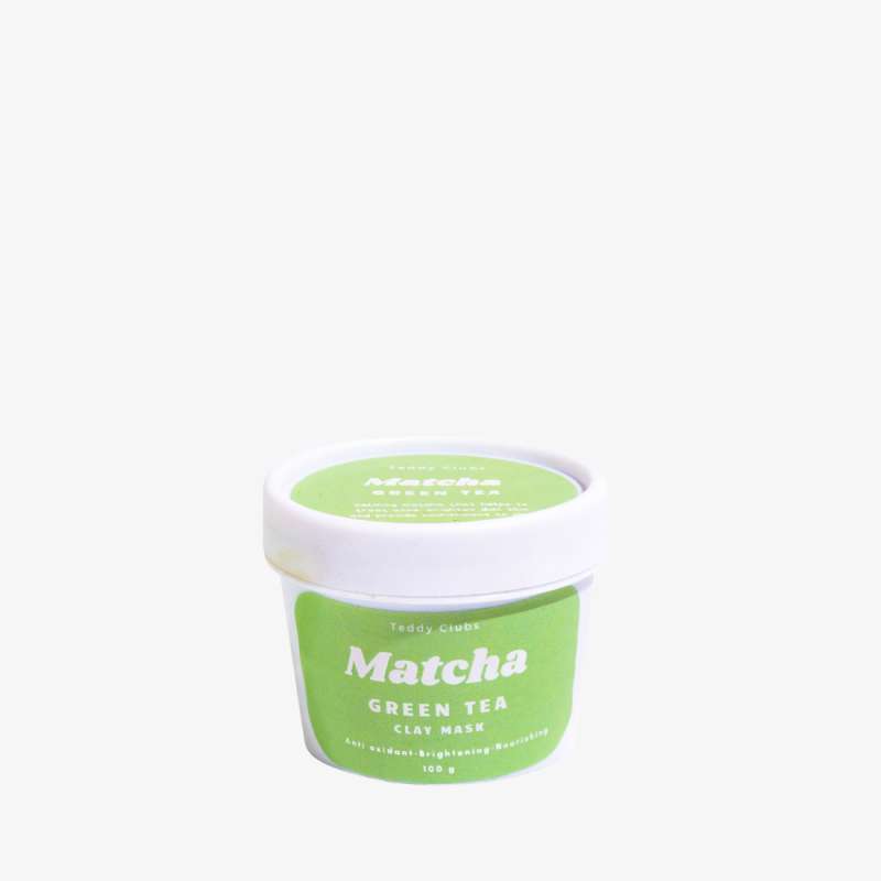 Jual Teddy Clubs Matcha Green Tea Clay Mask Online April 2021 Blibli