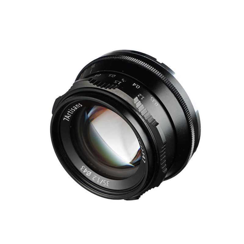 7artisan lens 35mm f1 2 for canon eos m mount