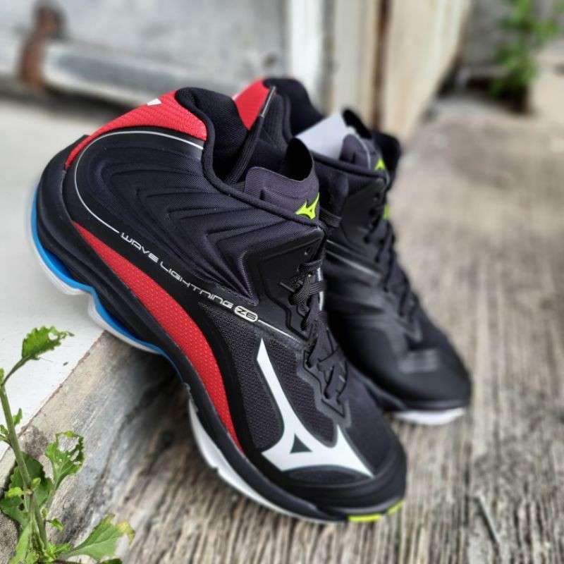 Promo Kicosport Sepatu Voli mizuno wave lightning z6 mid black