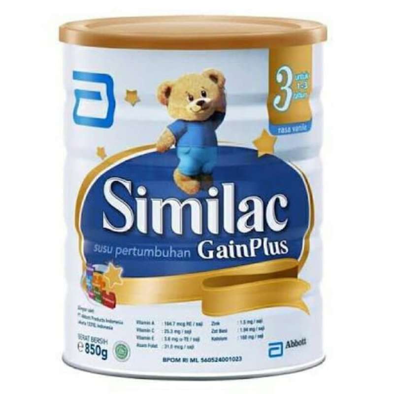 Similac Gain Similac 200g Similac Gain Plus 850 Gr