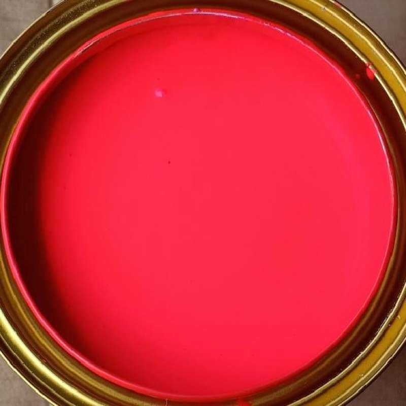 Cat Fluorescent PU Light Pink stabilo pink Penta bisa ecer