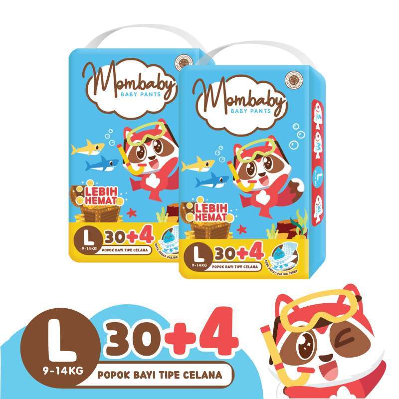 Jual Mombaby Pants size L 30 4 di Seller Mombaby Pants