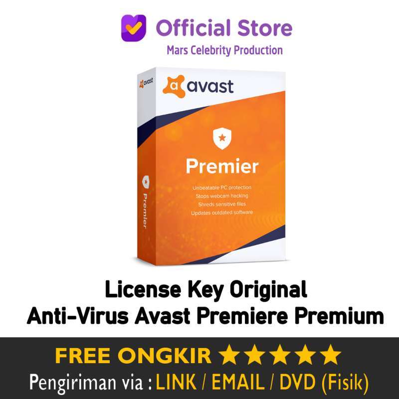 Antivirus Avast Premiere Premium Security Terbaru Lifetime - License Key
