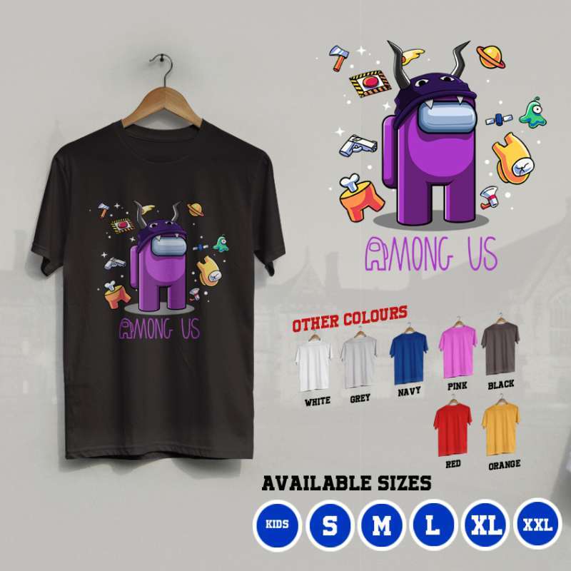 Jual Gults K 216 Kaos Premium Icon Among Us T Shirt 7 Colors Online November 2020 Blibli