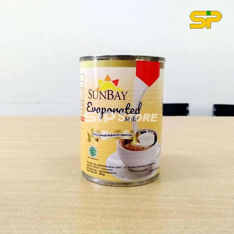 Jual Susu Evaporasi Sunbay Sunbay Evaporate Milk 380gr Murah Mei 2021 Blibli