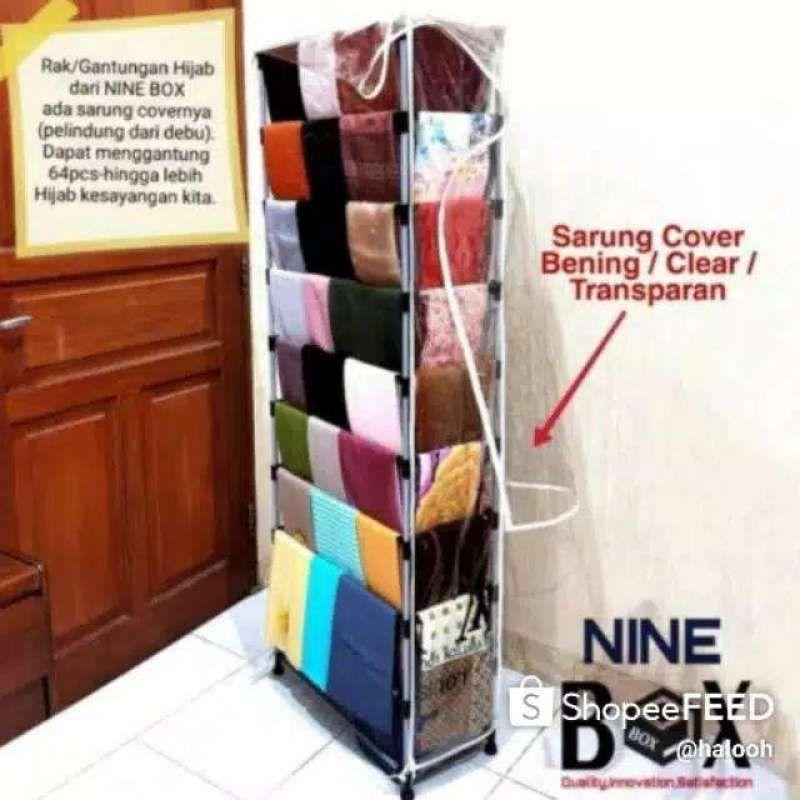 Jual Rak Jilbab Hijab Sepatu Besi Semua Cover Srbguna Anti Debu Tinggi 1 7m Terbaru Oktober 2021 Harga Murah Kualitas Terjamin Blibli