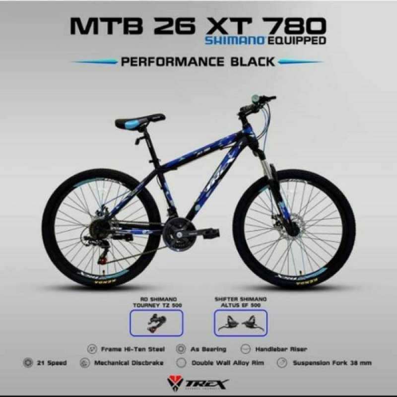 Promo sepeda MTB Trex XT 780 27 5 inch Diskon 27 di Seller Venuss