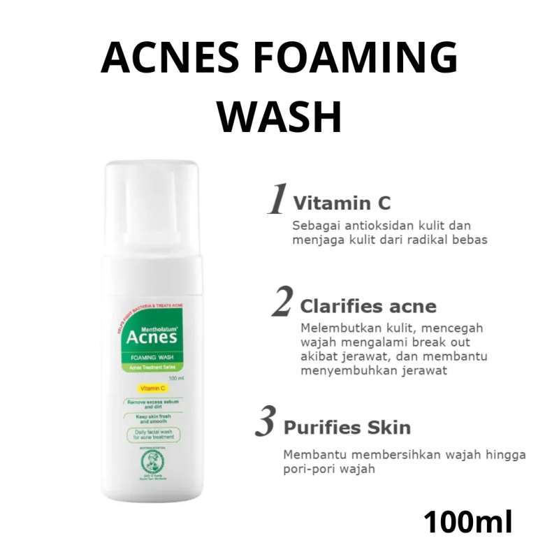 Acnes Foaming Wash 100ml