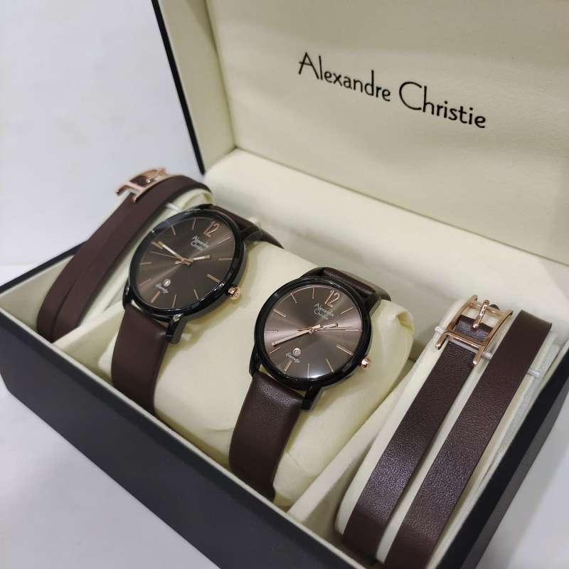 Promo Jam Tangan Alexandre Christie Alexander Couple AC 8669