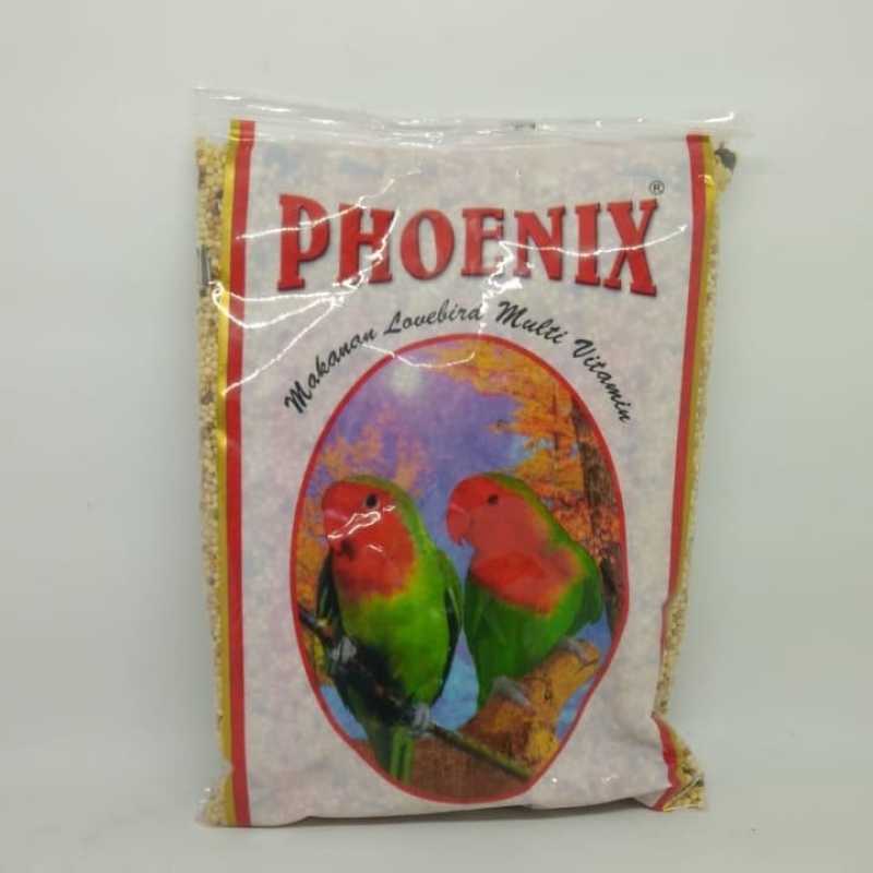 Jual PHOENIX MAKANAN LOVEBIRD MULTIVITAMIN MAKANAN BURUNG LOVEBIRD di Seller RFam Jaya Petshop - Kota Tangerang Selatan, Banten | Blibli