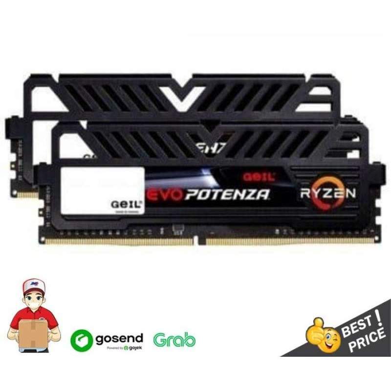 Jual GEIL DDR4 EVO POTENZA PC21330 2666MHz Dual Channel 16GB