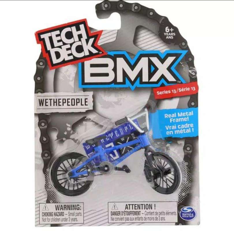 Jual Tech Deck Bmx Finger Bike Wethepeople Series 13 Blue Black Terbaru Juni 2021 Blibli