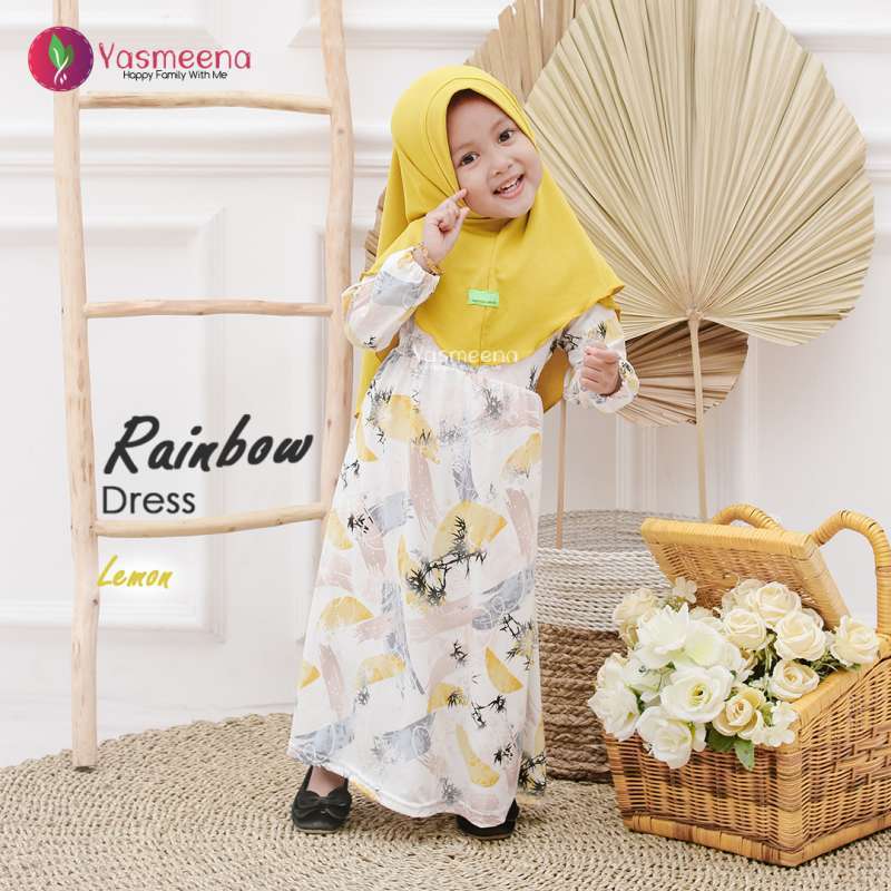 Dress kuning lemon top