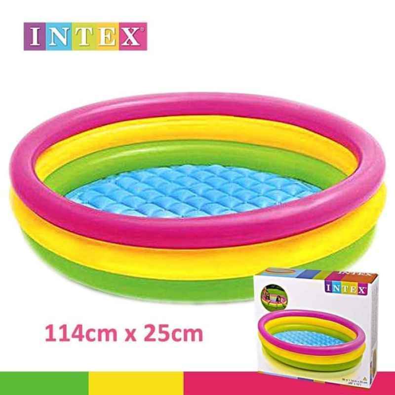 Kolam Renang Intex Ukuran 1 14 Meter Kolam Renang Karet Anak Terbaru Agustus 2021 Harga Murah Kualitas Terjamin Blibli