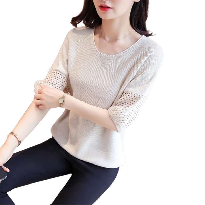 Promo Bluelans Women Casual Solid Color 
