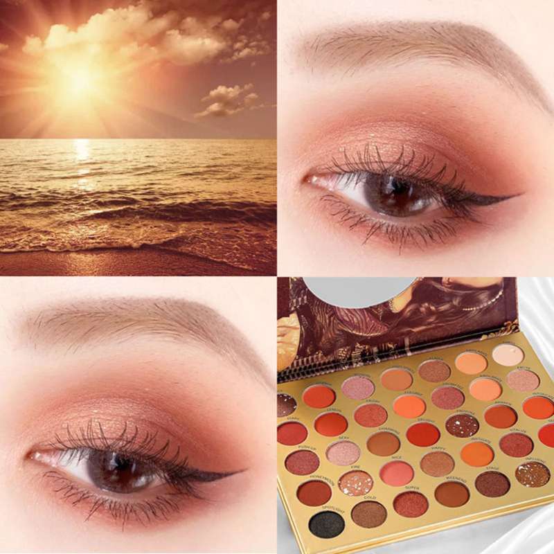 Jual Bluelans 35 Colors Matte Pearlescent Lasting Glitter Eyeshadow Palette Makeup Cosmetic Online Desember 2020 Blibli