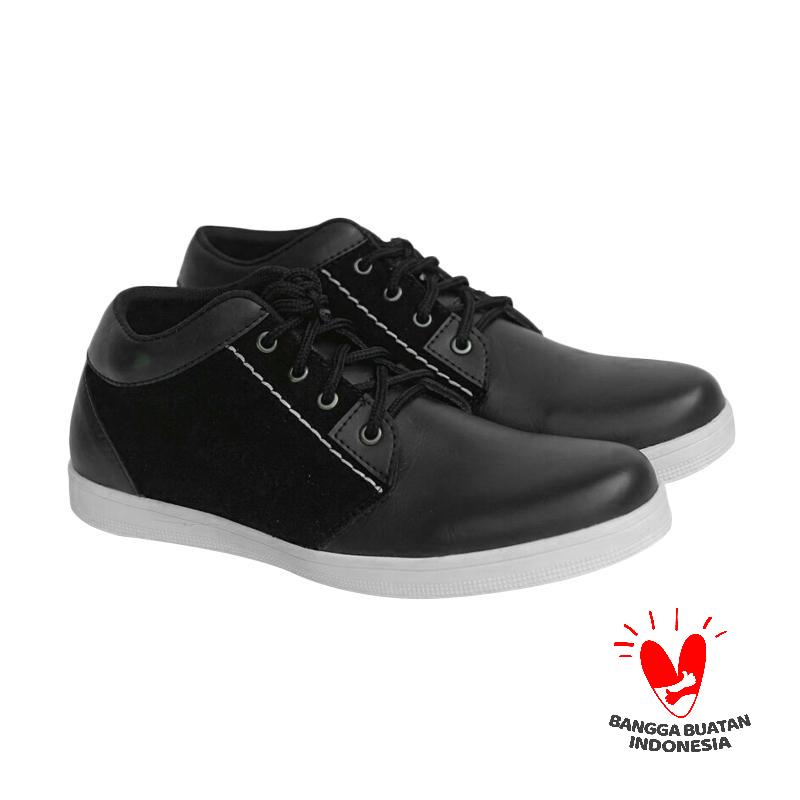 Handmade Dr Becco Harves Sneaker Shoes - Black