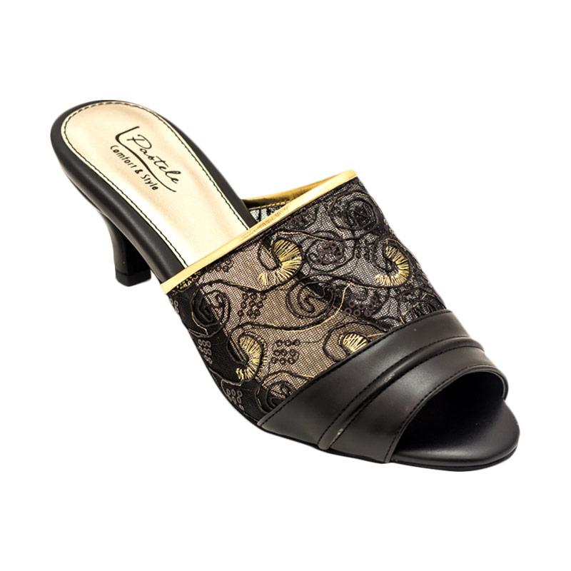 Pastele Norah Sandals heels Wanita – Black
