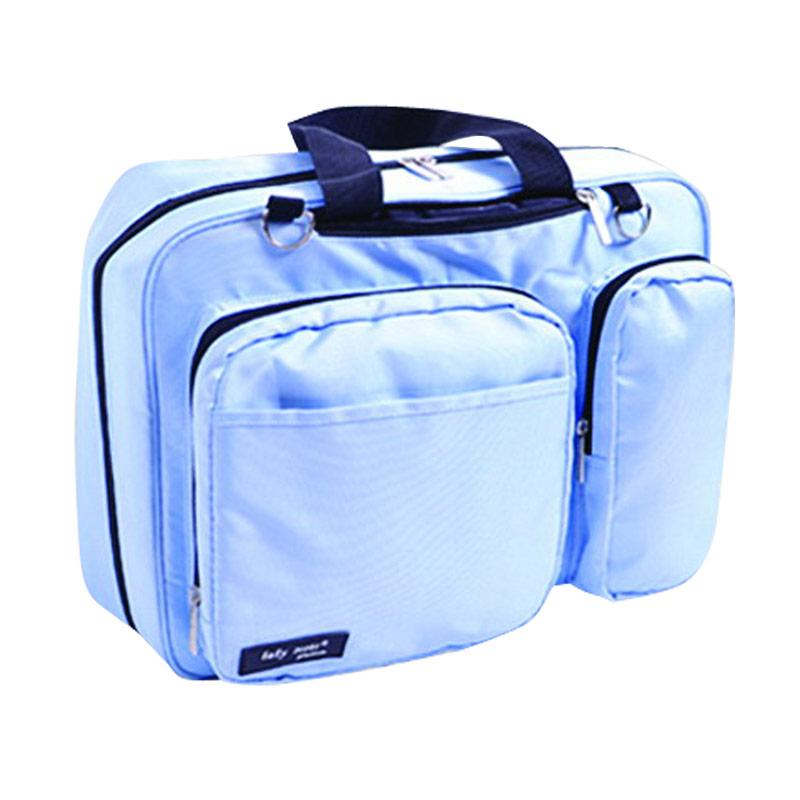 Baby Scots 18 Platinum Mommy Diaper Bag - Biru