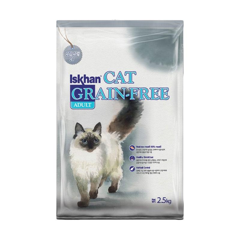 Jual Iskhan Cat Grain Free Adult Makanan Hewan 2 5 Kg Murah
