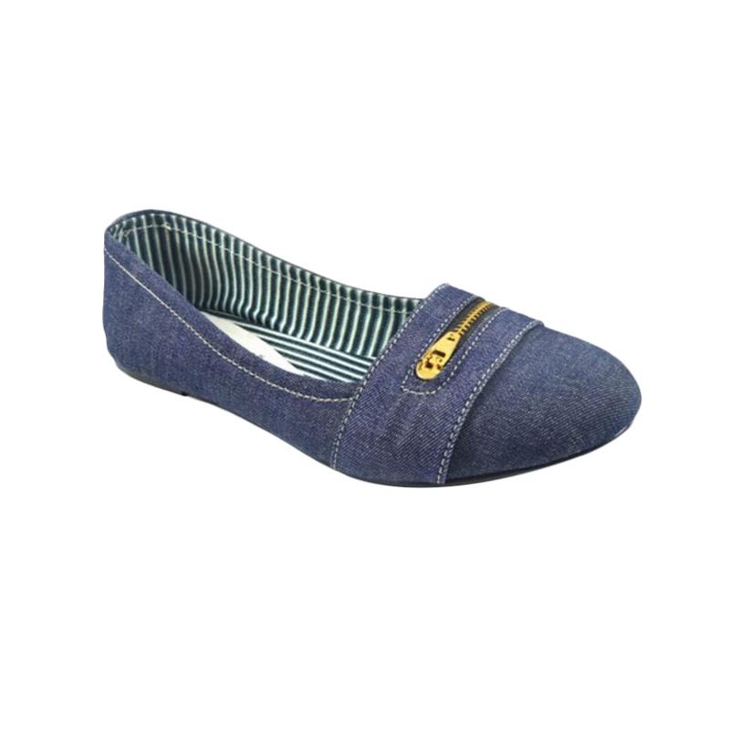Cassico Flat Shoes 828 Sepatu Wanita - Biru