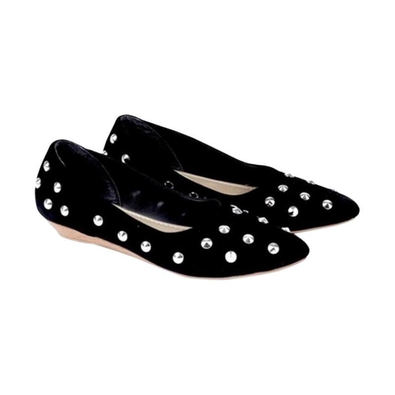 Garucci Flat Shoes 589 Sepatu Wanita - Hitam
