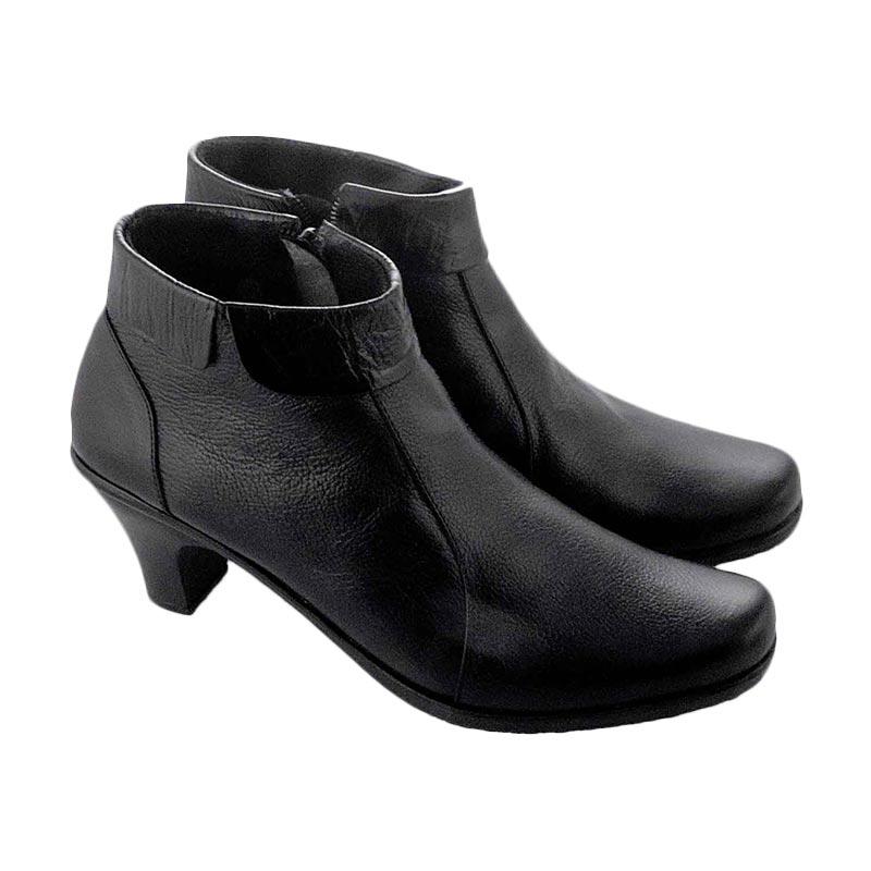 Golfer GF.6610 Ankle Boots Sepatu Wanita - Elegant Black
