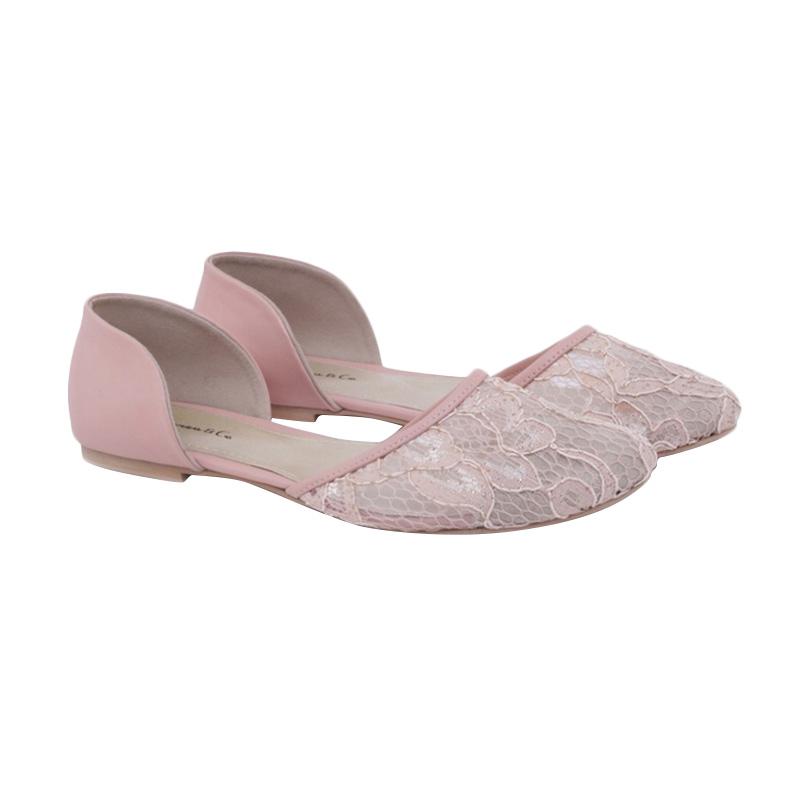 Gareu & Co Flat Shoes 434 Sepatu Wanita - Pink