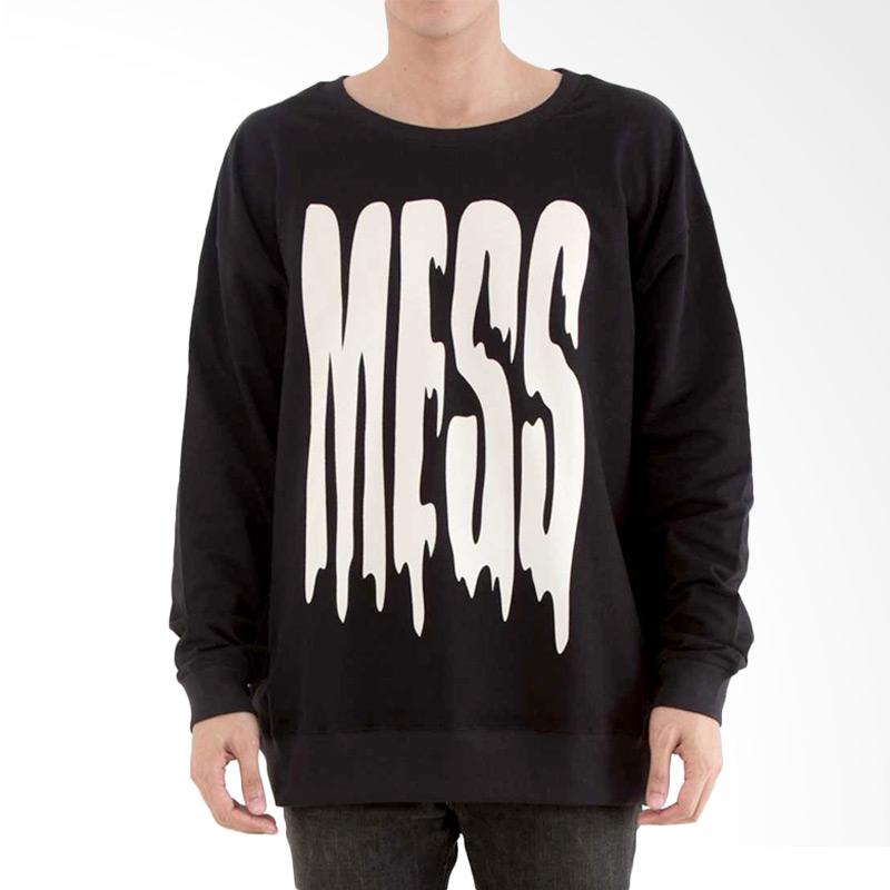 Monstore Mess Loose Sweater - Black
