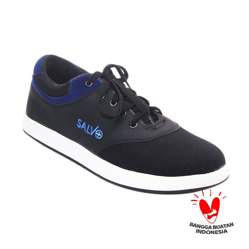 Salvo Shoes Trendy Sneakers Pria A-02 - Blue