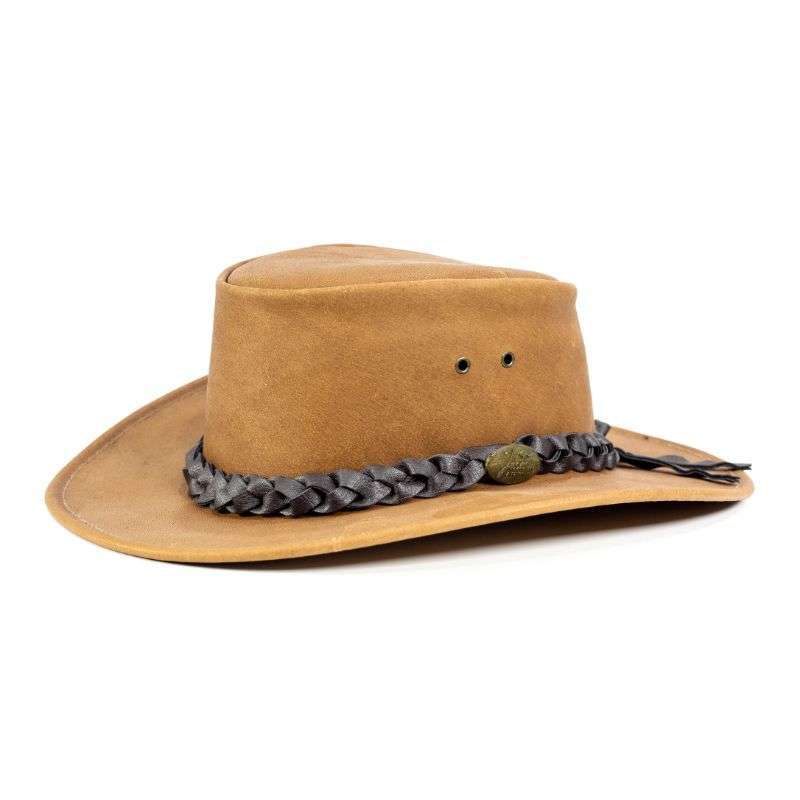 Jual Jacaru 1069 Buffalo Leather Hat di 