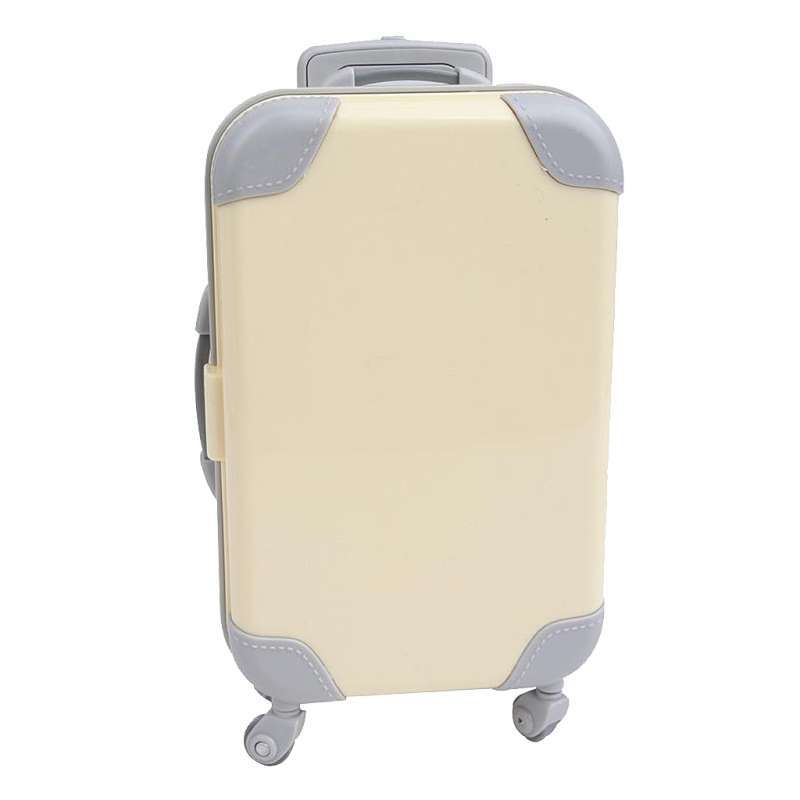 Plastic American Doll Suitcase 3D Trunk 