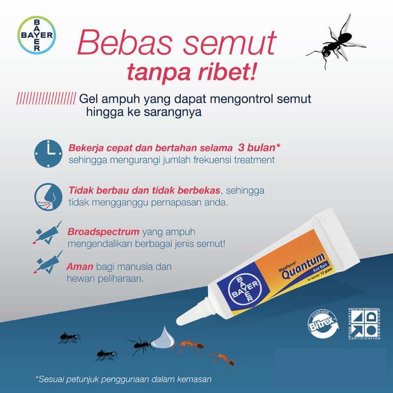 Promo Maxforce Quantum - Umpan Pembasmi Semut - Bayer - Tanpa ...
