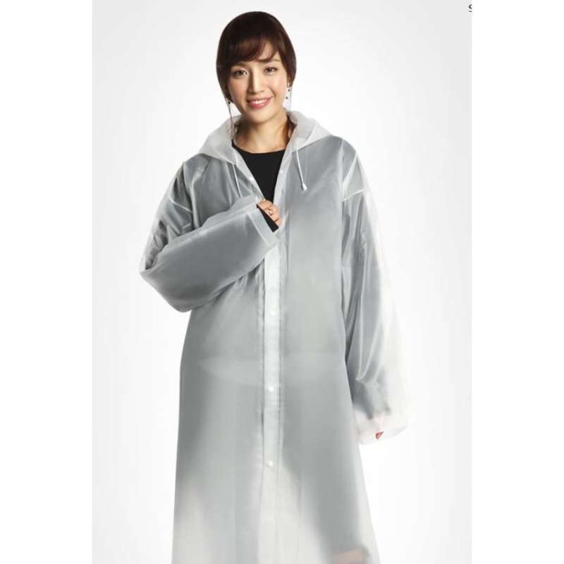 Jual Jas Hujan Jas Hujan Ponco Or Poncho Transparan Ringan Tidak Panas Online April 2021 Blibli