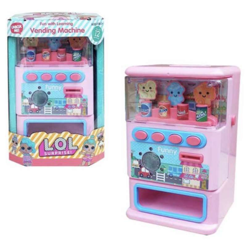 daymart toys vending machine lol surprise mainan anak